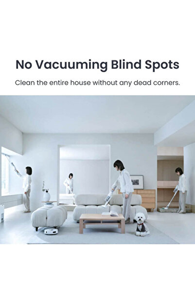 SwitchBot Robot Vacuum and Cordless Vacuum Cleaner K 10+ Pro Combo