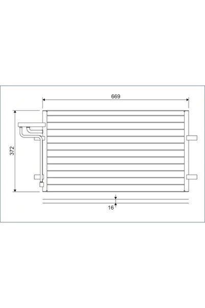 VALEO Condensator Climatizare Ford C-Max/Focus 2 Ford Australia Focus