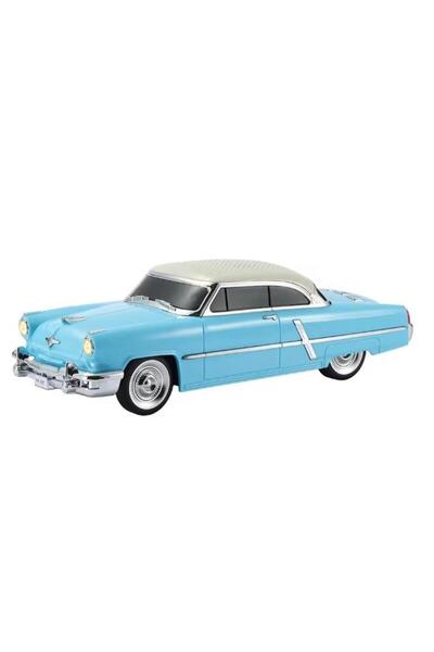 Rose WS-1957 Araba Görünümlü Taşınabilir Şarjlı Bluetooth Hoparlör - Mavi