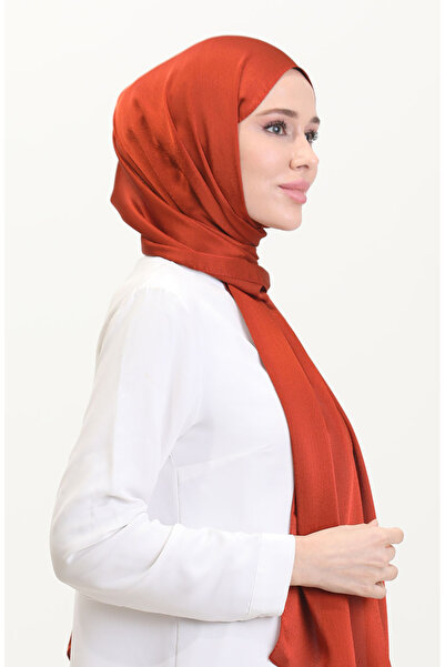 sefamerve Σάλι Jan Jan Chiffon 70239-18 Χρώμα κανέλας