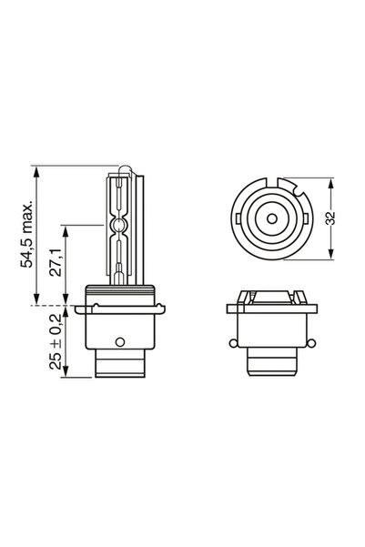 Bosch Bec Far Faza Lunga Setra Series 400 Volvo Fh/Fm