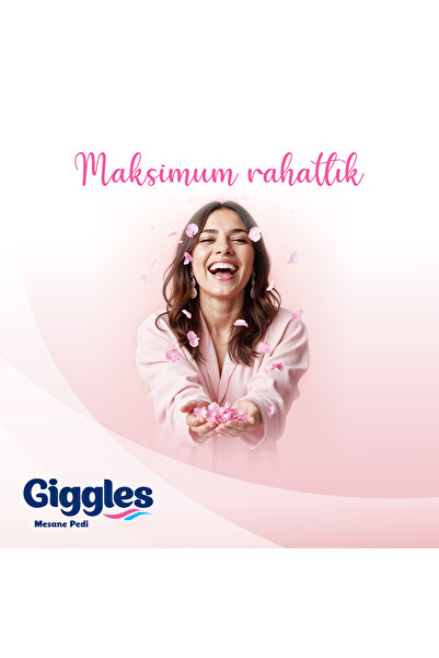 giggles KADIN MESANE PEDI LARGE 10'LU (1X12X10)