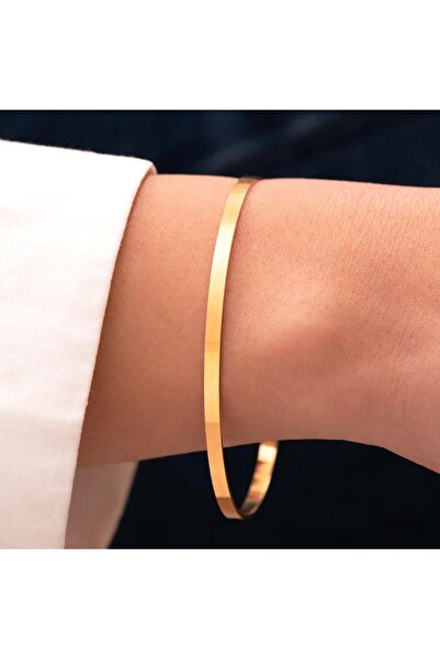 12 Gr 22 Ayar Altın Kibrit Çöpü Bilezik