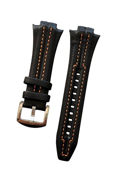 MercanSaat سوار ساعة من الجلد الطبيعي مصنوع يدويًا خصيصًا من Seiko Sportura S...