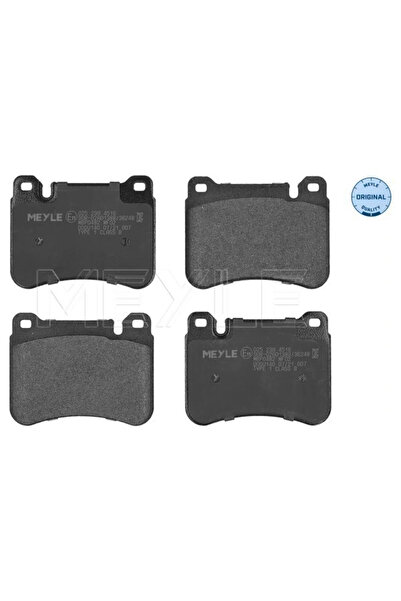 MEYLE Комплект спирачни накладки за преден мост, дискови спирачки Mercedes-Be...