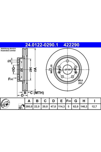 Ate Disc Frana Suzuki S-Cross/Vitara