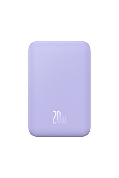 Other Powerbank Magnetic Mini 20000 mAh 20W + USB-C cable purple