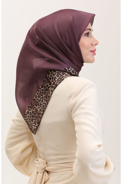 sefamerve Ethnic Amber Scarf 70292-06 Dark Dusty Rose