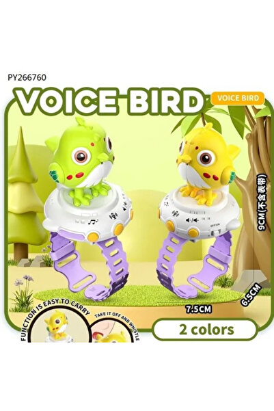 MACON New Early Education Electronic Talking Parrot Cartoon Watches Recordable Toys