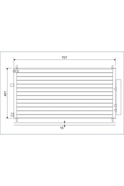 VALEO Condensator Climatizare Honda Cr-5 4