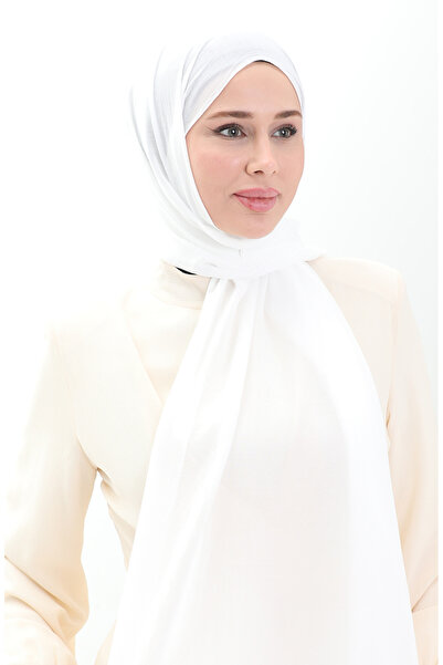 sefamerve Şal moale din bumbac 70283-18 Ecru