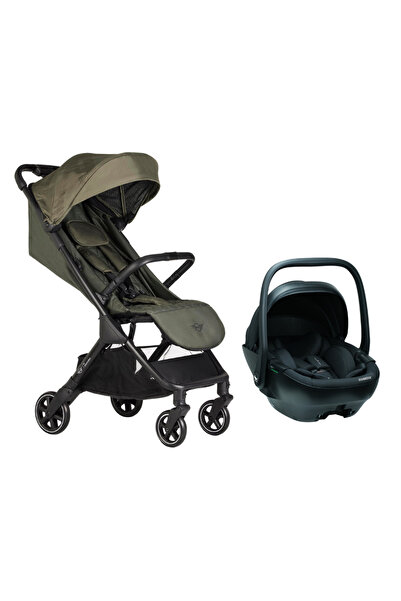 Easywalker MINI by Buggy SNAP Travel Sistem Bebek Arabası Green Merkürbebe Guardix Anne Kucağı Ant.