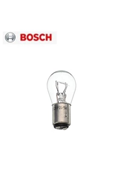 Bosch AMPUL ECO 12V 1016 P21/4W FREN ARKA SİS ŞAŞI DUY YAKIN TIRNAK