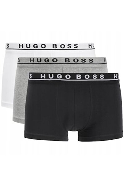 Hugo Boss Set de 3 perechi de boxeri pentru bărbați, HUGO BOSS, bumbac, multicolor, mărime S INTL