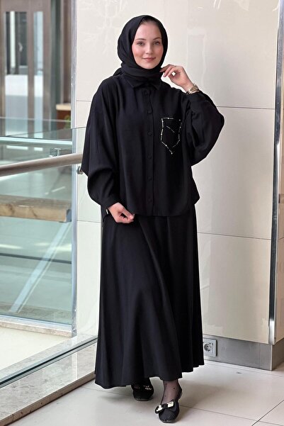 Ceremony Shirt with Beaded Skirt Set