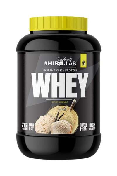 HIRO.LAB بروتين مصل اللبن الفوري 2 كجم بنكهة الفانيليا