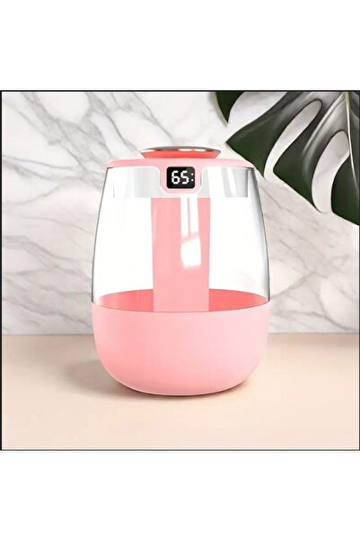 Mighty PEMBE BÜYÜK KAPASİTELİ 1.3 LT USB ULTRASONİK OFİS ODA VE ARABA HAVA NEMLENDİRİCİ BUHAR MAKİNE