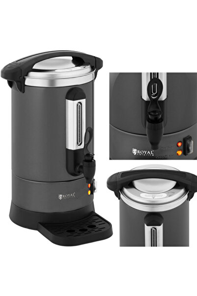 Other Aparat de cafea/ceai cu robinet și tavă de scurgere 6 l 950 W gri