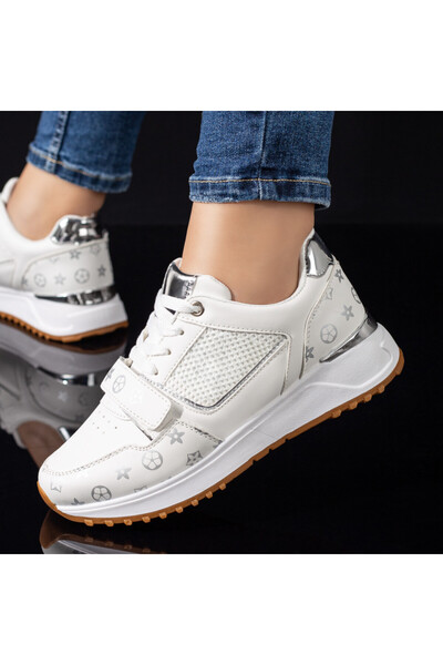 Modlet.ro Women's white sneakers MOD08641