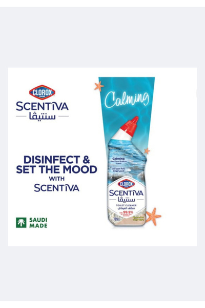 Clorox Scentiva Toilet Cleaner, Calming Red Sea Breeze Scent, 709ml