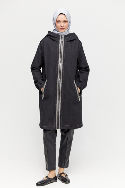 Setrms Kapüşonlu Oversize Kap