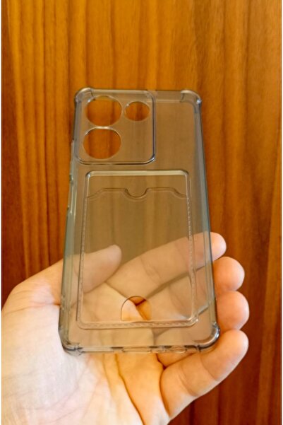 Newon Camon 20/20 Pro Transparent Card Holder Silicone Phone Case Cover (Ck6N-Ck7N)