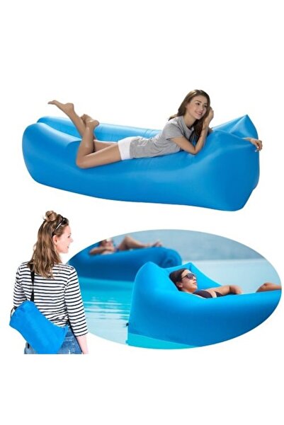 Palmonix Geantă gonflabil pentru șezlonguri, pentru plajă sau piscină, umflar...