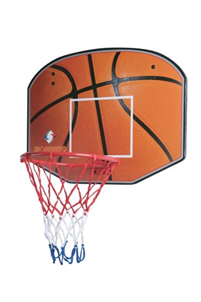 DavidaHome Panou baschet perete, cos, minge, pompa mica manuala, 60.5x45.5 cm