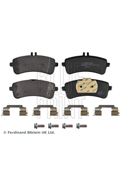 BLUE PRİNT Комплект спирачни накладки за дискови спирачки задна ос Mercedes-B...