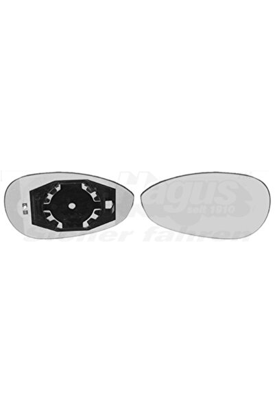 VAN WEZEL Sticla Oglinda Oglinda Retrovizoare Exterioara Stanga Abarth 500 / ...