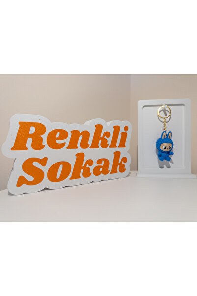 RENKLİ SOKAK سلسلة مفاتيح لابوبو