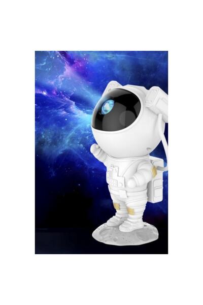 SWISSANT LED Lamp with Galaxy Projector Astronaut Starry Sky, Swissant, White
