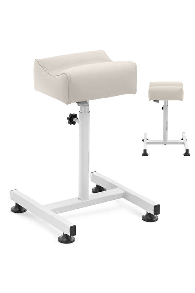 Other Taburet cosmetic pentru pedichiură 24x22cm înălțime 47-67cm - crem