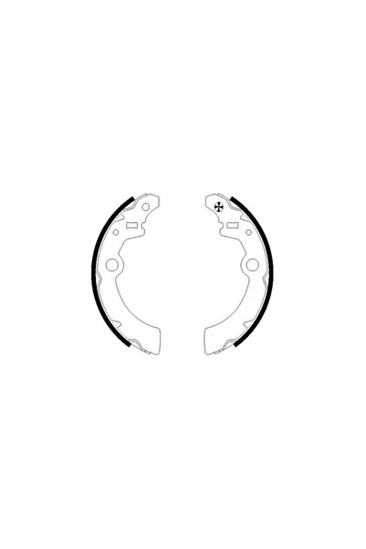 TEXTAR Set Saboti Frana Chevrolet Cruze Mazda Laputa 1998-2012