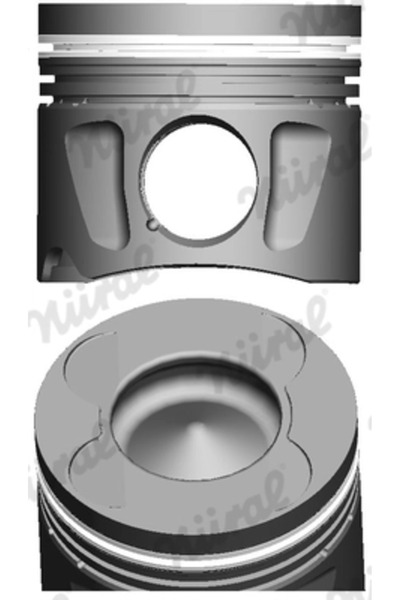 NÜRAL Piston Pentru Cilindrii 4-6 Mercedes-Benz C-Class/Clk/Cls