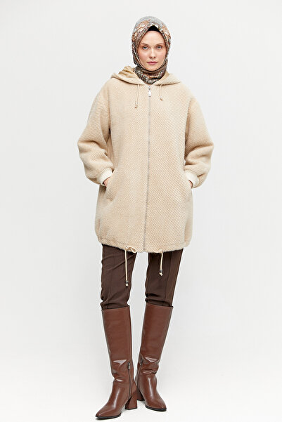 Setrms Kapüşonlu Kısa Kaban