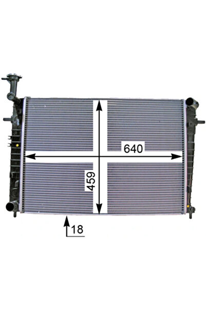 MAHLE Radiator Racire Motor Hyundai Tucson Kia Sportage 2 2004-2010