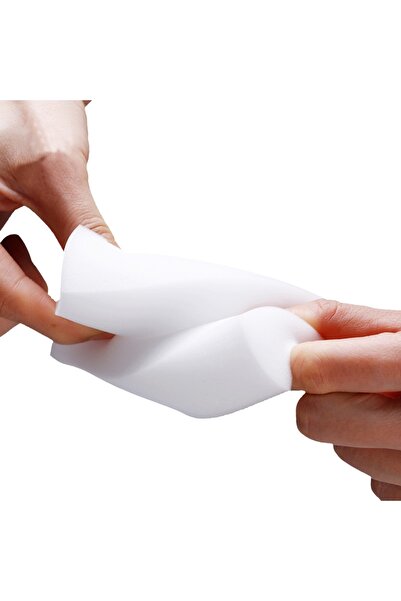 Aptel Set of 10 magic sponges, melamine, white, 10x6x2 cm