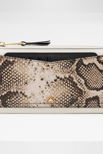 Aldo Kedoreveth - Women's White Multi-Pocket Wallet