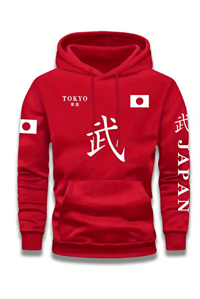 bellanova ТОКИО Премиум суитшърт с качулка и мотиви