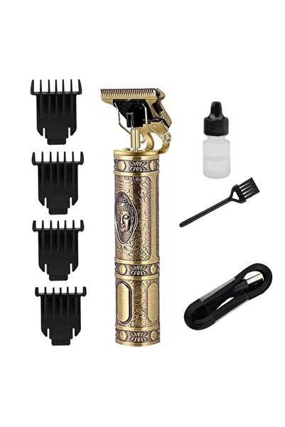 OEM Beard & Body Trimmer, 120 min Runtime, 4 Combs, Titanium Blade, USB