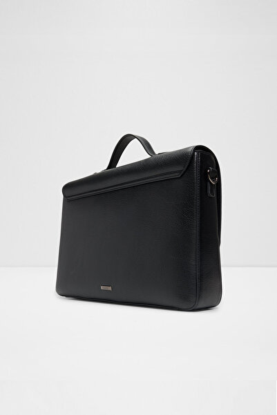 Aldo Hildebrad - Men's Black Single Compartment Detachable Adjustable Crossbody Bag