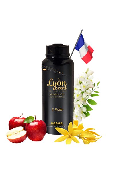 Lyon Scent زيت عطري للناشر (٥ روائح نخيل ٥٠٠ مل). مصنوع من زيت نقي عالي الجودة.