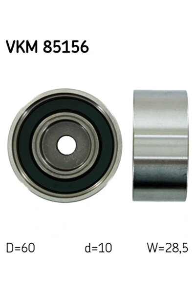 SKF Водеща ролка за ангренажен ремък Fiat Fullback Pick-up Mitsubishi L200 /