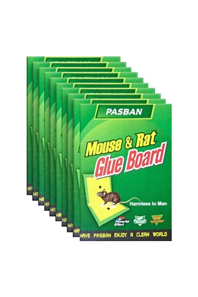 OEM Set 10 x Capcane adezive din carton pentru șoareci, tip carte