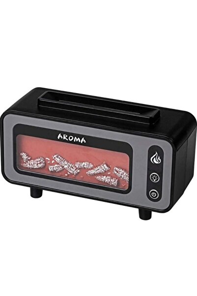 Generic ناشر رائحة بالموجات فوق الصوتية LED على شكل مدفأة عتيقة