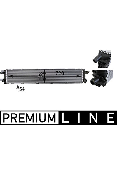 MAHLE Radiator Temperatura Scazuta Intercooler Centru Audi A4 Allroad B8/A4 B...