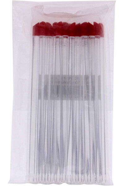 CUCCIO Plastic Cuticle Pusher Tool by Pro, 24 Pieces, Transparent