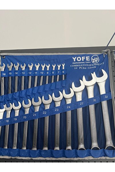 GUVEN TEKNİK HIRDAVAT & EL ALETLERİ 6-32 KOMBİNE ANAHTAR TAKIMI BEZ