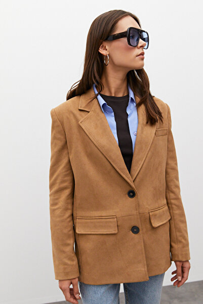 urban focus Oversize Suede Jacket